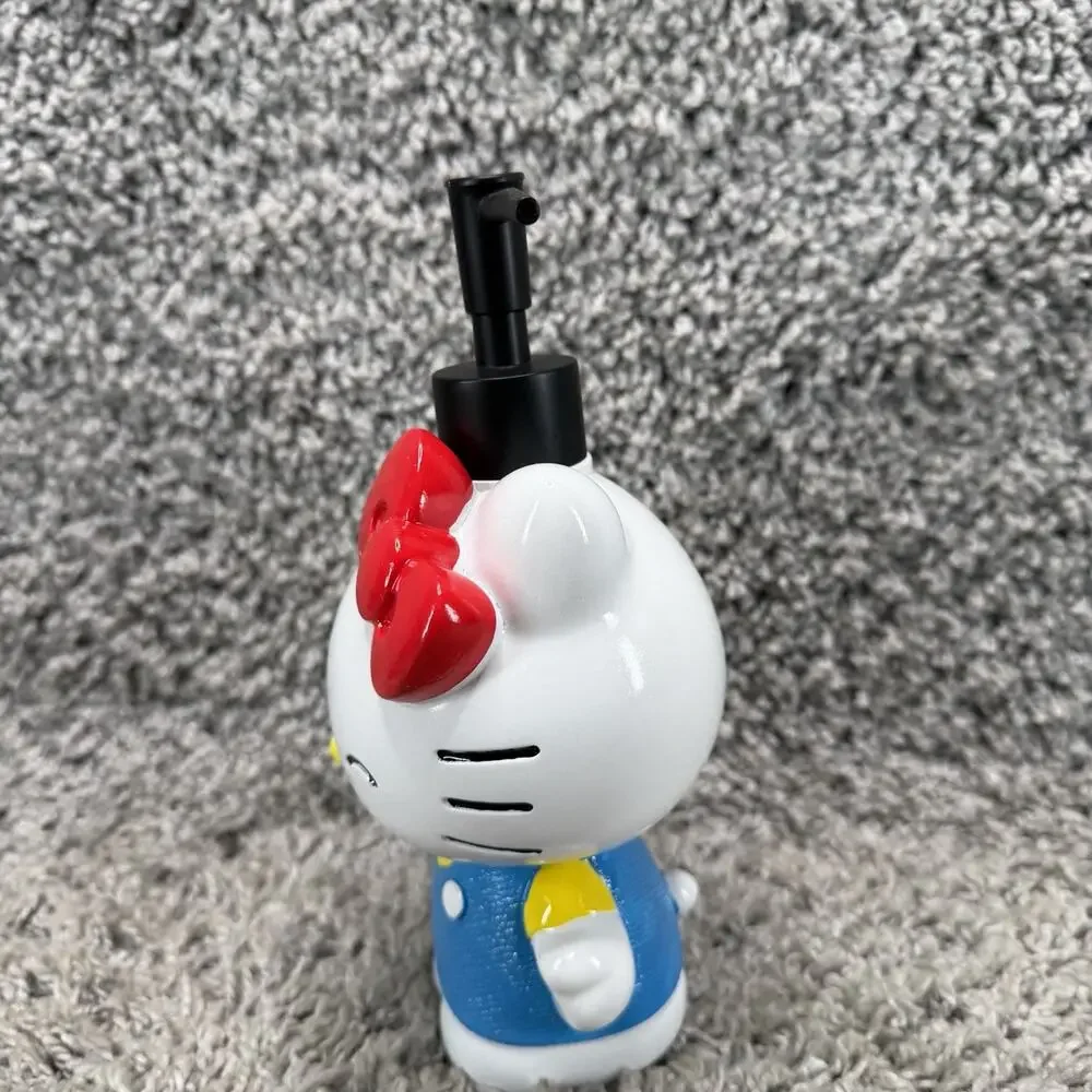 Sanrio Hello Kitty Ceramic Soap Bottle Dispenser Blue Home Decor Brand New